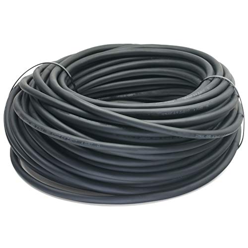 ENECEN 0002110 Gummi-Baustellenleitung 230V/16A H07RN-F 3x1,5 mm² schwarz 10m von ENECEN