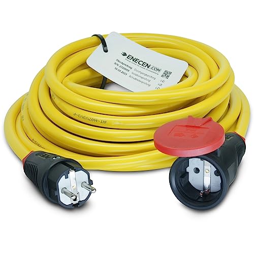 ENECEN 1011240 Verlängerungskabel 230V/16A IP44 PVC K35 AT-N07V3V3-F 3x2,5 mm² gelb mit Gummi ST/KU KD 40m ENECEN 1011240 Verlängerungskabel 230V/16A IP44 PVC K35 AT-N07V3V3-F 3x2,5 mm² gelb mit Gummi ST/KU KD 40m von ENECEN
