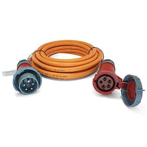 ENECEN 1333625 CEE-Verlängerungskabel 400V/32A IP67 PUR H07BQ-F 5x6 mm² mit ST/KU 5-polig wasserdicht 25m ENECEN 1333625 CEE-Verlängerungskabel 400V/32A IP67 PUR H07BQ-F 5x6 mm² mit ST/KU 5-polig wasserdicht 25m von ENECEN
