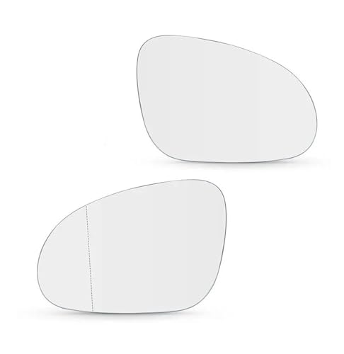 Außenspiegel Auto Glas Ersatz Für 5 Für MK5 2004 2005 2006 2007 2008 Ersatz Auto Erhitzt Klare Rückansicht Seiten Spiegel Glas Objektiv links Rechts(Left and Right) von ENEFCKCHRL