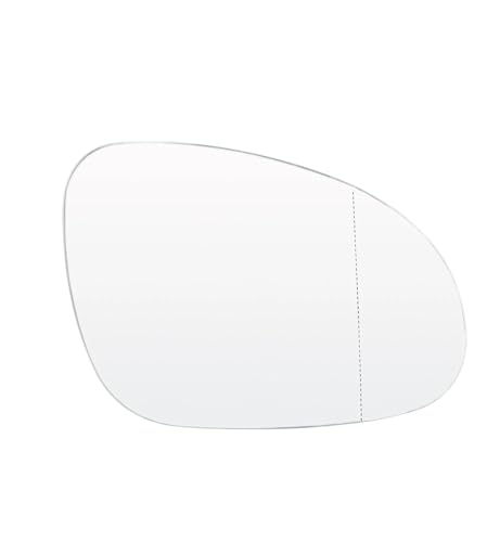 Außenspiegel Auto Glas Ersatz Für 5 Für MK5 Für B6 2006-2009 Links Rechts Tür Seite Erhitzt Flügel Spiegel Glas LH RH Außerhalb objektiv Klar Mit Platte(Right) von ENEFCKCHRL