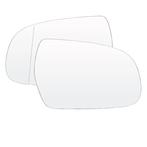Außenspiegel Auto Glas Ersatz Für A4 2010-2016 Für A5 2010-2017 Links Rechts Seite Tür Flügel Spiegel Glas Erhitzt Weitwinkel konvexen Rück Mit Platte(Left and Right) von ENEFCKCHRL