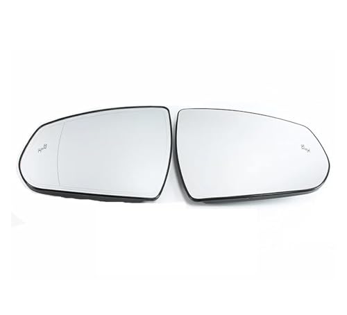 Außenspiegel Auto Glas Ersatz Für Cadillac Für SRX 2009-2015 Ersatz Auto Seite Spiegel Objektiv Rück Reflektierende Linsen Glas mit Heizung Blind Spot(2PCS left and right) von ENEFCKCHRL