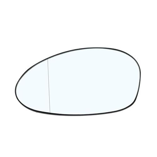 Außenspiegel Auto Glas Ersatz Für E90 E91 E87 E88 2004-2009 E46 Links + Rechts Seite Erhitzt Spiegel Flügel Blau Weiß Rückspiegel hinten Weitwinkel Auto(White L) von ENEFCKCHRL