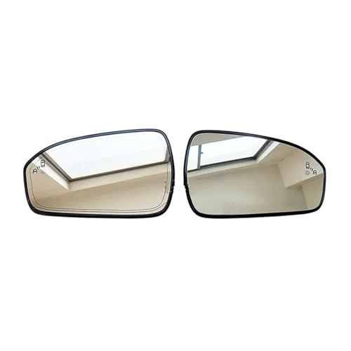 Außenspiegel Auto Glas Ersatz Für Fusion 2013 2014 2015 2016 2017 2018 2019 2020 USA Version Auto Erhitzt Blind Spot Warnung Seite Flügel Hinten spiegel Glas(A Pair) von ENEFCKCHRL