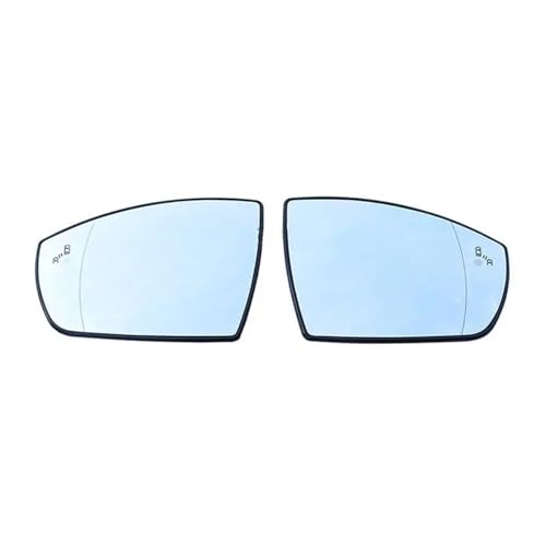 Außenspiegel Auto Glas Ersatz Für Kuga II 2013 2014 2015 2016 2017 2018 2019 Spot Warnung Seite Spiegel Glas Auto Ersetzen Konvexen Flügel Hinten(A pair) von ENEFCKCHRL