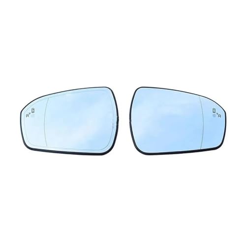 Außenspiegel Auto Glas Ersatz Für Mondeo V Für MK5 2014 2015 2016 2017 2018 Auto Erhitzt Blind Spot Warnung Flügel Hinten Spiegel Glas(A pair) von ENEFCKCHRL
