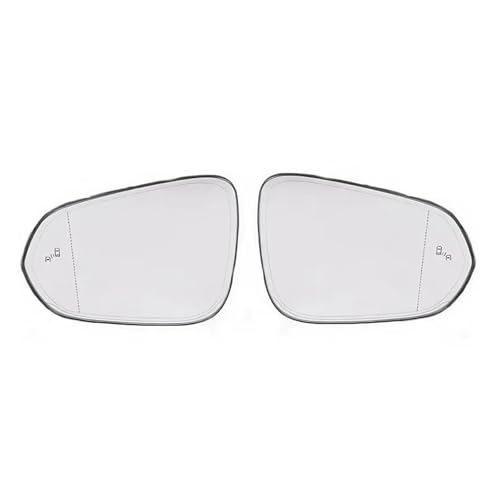 Außenspiegel Auto Glas Ersatz Für RX 2016 für NX 2015-2023 beheizte Blind Winkel Hilfslinsen für Rückspiegel Rückspiegel Heizlinse(A pair) von ENEFCKCHRL
