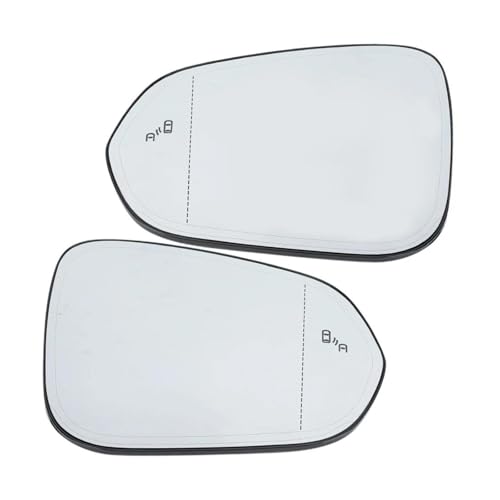 Außenspiegel Auto Glas Ersatz Für RX350 Für NX300h Für RX450h RX NX Für NX200t 2015-2022 Beheizte seite Spiegel Glas Blind Spot Warnung flügel Rückspiegel beheizte(1 pair) von ENEFCKCHRL