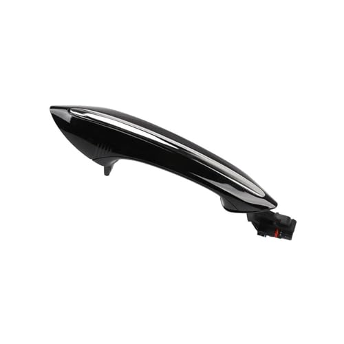 ENEFCKCHRL Außentürgriff Für 5 7 Series F02 F10 F06 F07 Schwarz Weiß Braun Auto Außen Komfort Türgriff Keyless Türgriff Abdeckung Trim(Black Front Right) von ENEFCKCHRL
