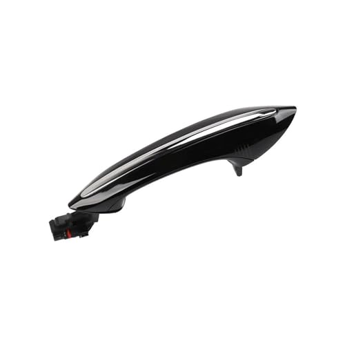 ENEFCKCHRL Außentürgriff Für 5 7 Series F02 F10 F06 F07 Schwarz Weiß Braun Auto Außen Komfort Türgriff Keyless Türgriff Abdeckung Trim(Black Rear Left) von ENEFCKCHRL