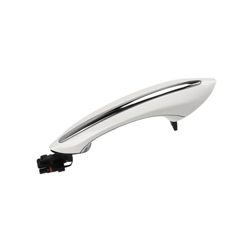 ENEFCKCHRL Außentürgriff Für 5 7 Series F02 F10 F06 F07 Schwarz Weiß Braun Auto Außen Komfort Türgriff Keyless Türgriff Abdeckung Trim(White Rear Left) von ENEFCKCHRL