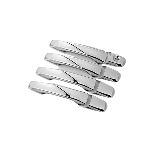 ENEFCKCHRL Außentürgriff Für Explorer Für Klassische Für U502 2011~2017 Kratzfest Set Chrom Styling Außen Teile Auto Türgriff Abdeckung Trim Türgriff Abdeckung Trim(Sliver) von ENEFCKCHRL