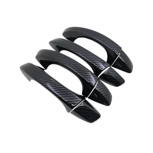 ENEFCKCHRL Außentürgriff Für Sitz Für Ibiza 2017~2024 Für MK5 Auto Türgriff Abdeckung Außen Scratch Schutz Dekor Rostfreie Abdeckung Türgriff Abdeckung Trim(4Handle No Keyhole2) von ENEFCKCHRL