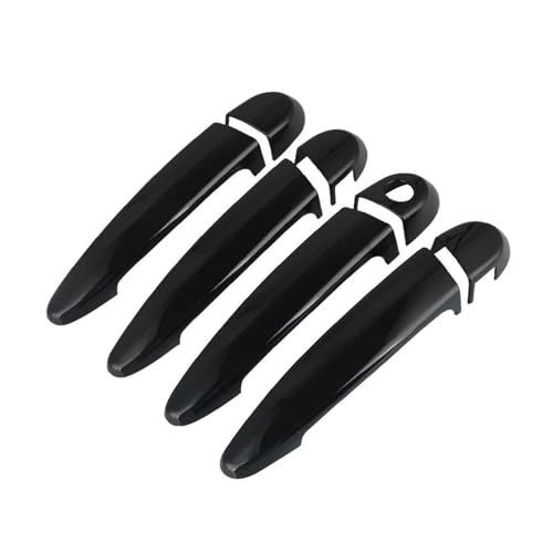 ENEFCKCHRL Außentürgriff Für X5 E70 Für X6 E71 2008 2009 2010 2011 2012 2013 ABS Auto Schwarz Außen Vorne Hinten Links rechts Türgriff Abdeckung Trim Set Türgriff Abdeckung Trim von ENEFCKCHRL