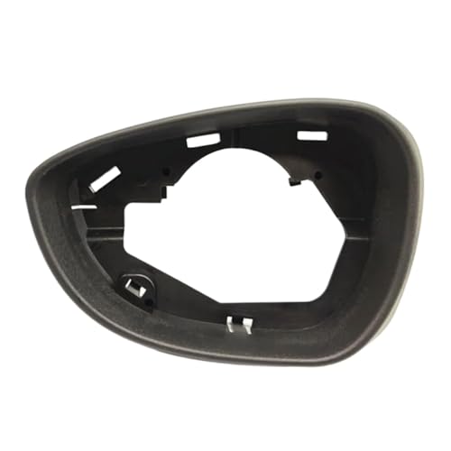 ENEFCKCHRL Auto-Rückspiegelgehäuse Auto Linke Und Rechte Seite Spiegel Gehäuse Rahmen Für Fiesta MK7 2009-2017 Rückspiegel Rahmen Halter Trim(Black-Left) von ENEFCKCHRL