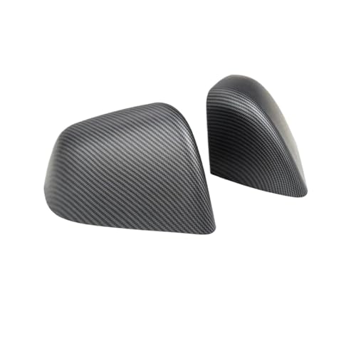ENEFCKCHRL Auto-Rückspiegelgehäuse Auto Rückspiegel Gehäuse Für Tesla Für Modell Y 2019-2023 Linke Und Rechte Seite Rückspiegel Abdeckung Flügel Spiegel Abdeckungen(Gloss Carbon Look) von ENEFCKCHRL