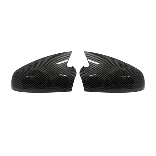 ENEFCKCHRL Auto-Rückspiegelgehäuse Auto Rückspiegel Schalen Seite Flügel Spiegel Abdeckung Kappe Für Holden Für Astra 2004–2009 Flügel Spiegel Abdeckung Rückspiegel Abdeckkappen(Carbon Look) von ENEFCKCHRL