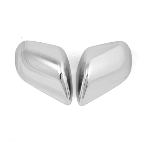 ENEFCKCHRL Auto-Rückspiegelgehäuse Für Tesla Für Modell 3 2018-2024 Rückspiegel Shell Abdeckung Links Und Rechts Seite Flügel Spiegel Abdeckung Gehäuse Kappe Zubehör(Mirror Silver) von ENEFCKCHRL