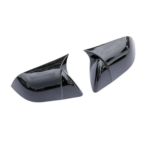 ENEFCKCHRL Auto-Rückspiegelgehäuse Tür Seite Spiegel Shell Für Tesla Für Modell Y 2021-2024 Linke Und Rechte Seite Flügel Spiegel Abdeckung Rückspiegel Abdeckung Zubehör(Glossy Black) von ENEFCKCHRL