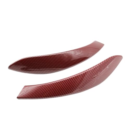 Für 3 4 Serie M3 M4 F30 F80 F31 F32 F33 F34 F35 F36 2013-2018 2PCS/4PCS Set Innen Tür Pull Griff Äußere Abdeckung Trim Panel Abdeckung Trim(Red Carbon 2PCS) von ENEFCKCHRL