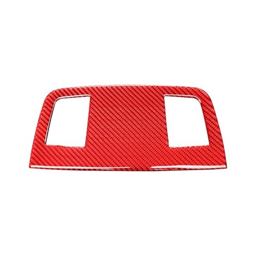 Für 3 Für Serie E90 2005-2012 Carbon Faser Auto Instrument Panel Klimaanlage Air Outlet Trim Abdeckung Aufkleber Panel Abdeckung Trim(Red) von ENEFCKCHRL