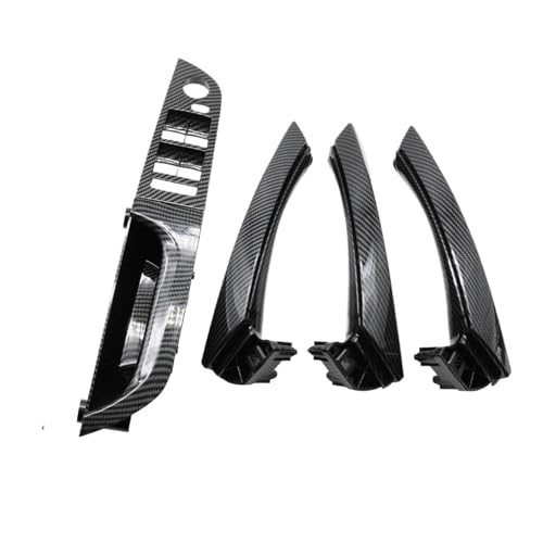 Für 3 Für Serie E90 E91 316 318 320 325 328 LHD Links Fahrer Carbon Fiber Innen Tür Pull Griff Armlehne Panel Panel Abdeckung Trim(37.5 Low-end set) von ENEFCKCHRL