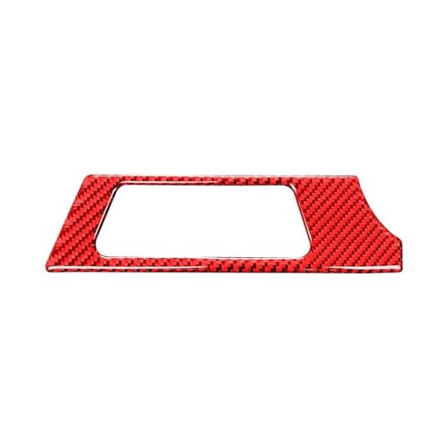 Für 3 Für Serie E90 E92 E93 2005-2012 Auto Fahrersitz Klimaanlage Outlet Trim Abdeckung Aufkleber Carbon Faser Panel Abdeckung Trim(Red) von ENEFCKCHRL
