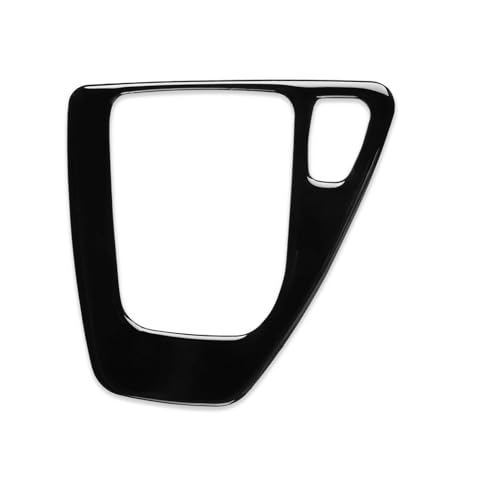 Für 3er-Serie E90 E92 2005-2008 2010 2011 2012 Schalthebelverkleidung Aufkleber Dekorative Abdeckung Verkleidung Schwarz Autoinnenraum Panel Abdeckung Trim(RHD) von ENEFCKCHRL