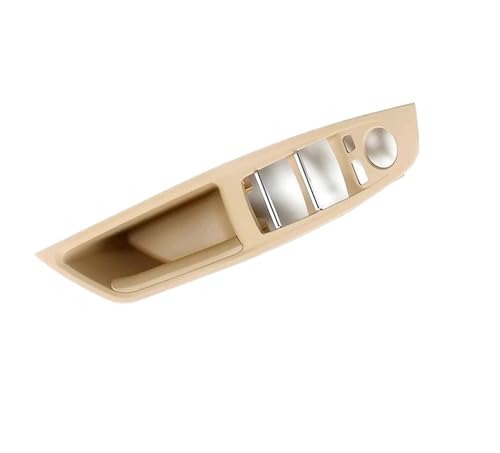 Für 5 Für Serie F10 F11 520i 523i 525i 2010-2016 LHD RHD Auto Vorne Innen Tür Panel Griff Fenster Schalter Pull Trim Abdeckung Panel Abdeckung Trim(LHD-Beige) von ENEFCKCHRL