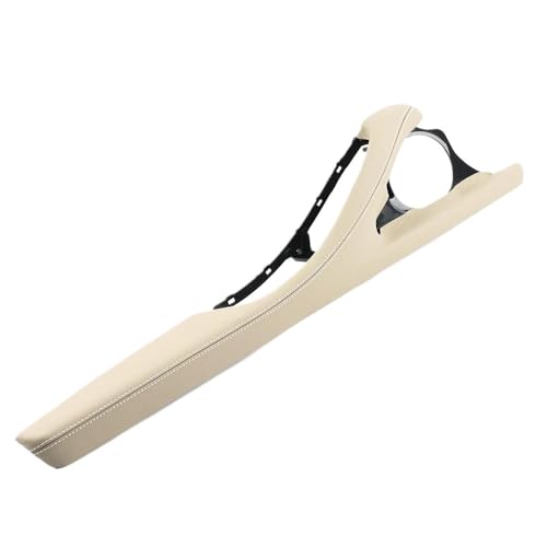 Für 5 Für Serie F10 F11 F18 520i 523i 525i 528i 535i Innentürgriff Armlehne Leder Außenrahmen Halterung LHD RHD Panel Abdeckung Trim(LHD Oyster) von ENEFCKCHRL