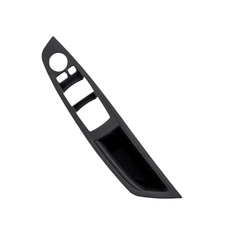 Für 5 Für Serie F10 F18 2011 2012-2014 2015 2016 2017 Carbon Fiber Texture Auto Innen Tür Pull Griff Schutzhülle Panel Abdeckung Trim(Black Driver RHD) von ENEFCKCHRL