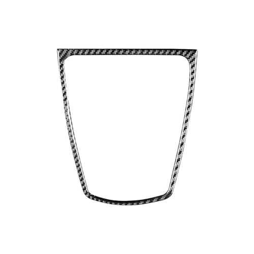 Für 5 Für Serie F10 F18 2011-2017 GT5 F07 Carbon Fiber Innen Auto Dashboard Center Horn Trim Abdeckung Rahmen Aufkleber Panel Abdeckung Trim(Zwart) von ENEFCKCHRL