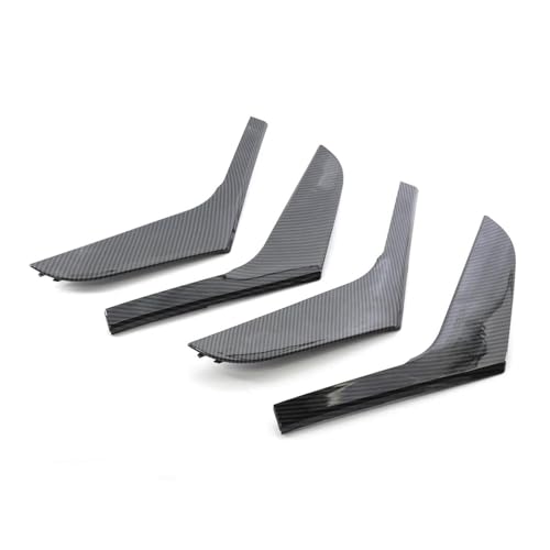 Für 6 2009-2013 5K4868039A 5K4868040A 4 Teile/satz Carbon Look Auto Innen Tür Armlehne Griff Streifen Abdeckung Panel Abdeckung Trim(4PCS set) von ENEFCKCHRL