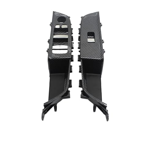 Für 6 Für Serie GT G32 2017-2022 LHD Innen Tür Pull Griff Panel Fensterheber Schalter Abdeckung Trim Panel Abdeckung Trim(Front-Carbon fiber) von ENEFCKCHRL