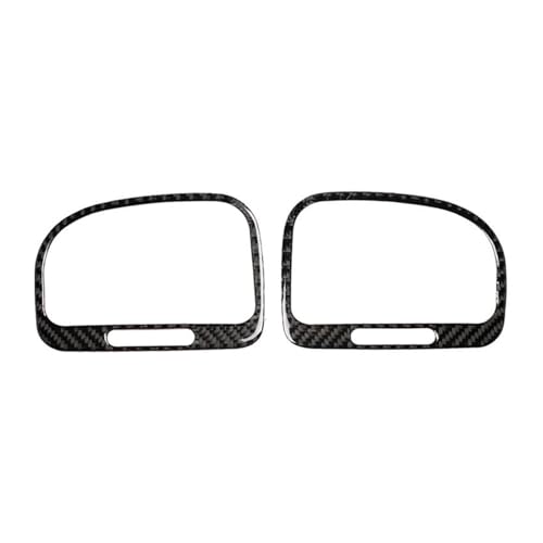 Für 6 MK6 2010 2011 2012 2013 Auto Interior Center Konsole Klimaanlage Outlet Vent Carbon Textur Abdeckung Trim Aufkleber Panel Abdeckung Trim(Side Air vent) von ENEFCKCHRL