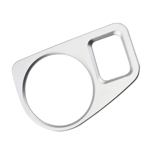 Für 7 7,5 MK7 MK7.5 2013-2019 Auto Scheinwerfer Swtich Panel Abdeckung Dekoration Aufkleber Panel Abdeckung Trim(Glossy Silver) von ENEFCKCHRL