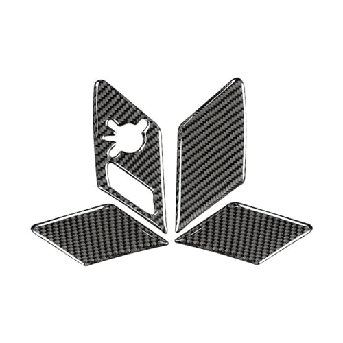 Für 7 Für R Für Gte Für Gtd Mk7 2013-2019 Türschloss Schalter Panel Trim Abdeckung Carbon Faser Dekor Aufkleber Panel Abdeckung Trim von ENEFCKCHRL