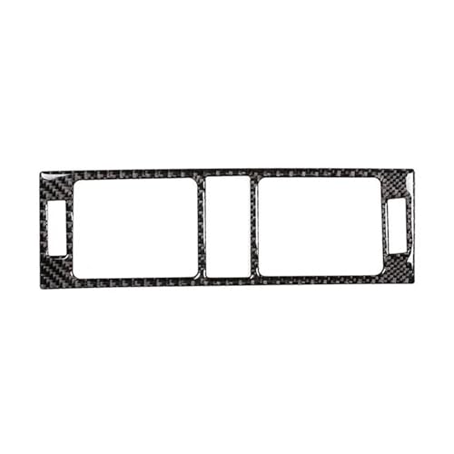Für C Für Klasse W204 2007 2008-2010 Auto Carbon Fiber Seite/Center Control Klimaanlage Air Vent Outlet Abdeckung Trim Panel Abdeckung Trim(Center Air Outlet) von ENEFCKCHRL