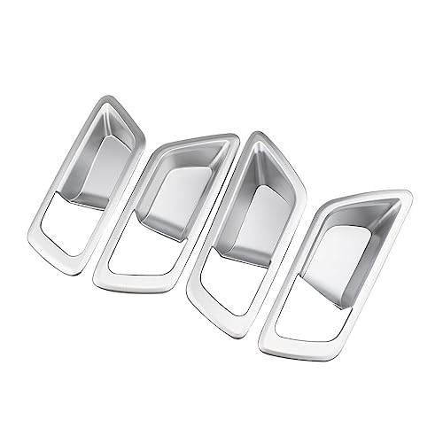 Für C-HR Für CHR 2016 2017 2018 2019 2020 4-teilige Autotürgriffschalenabdeckung Zierrahmenaufkleber Panel Abdeckung Trim(Silver) von ENEFCKCHRL