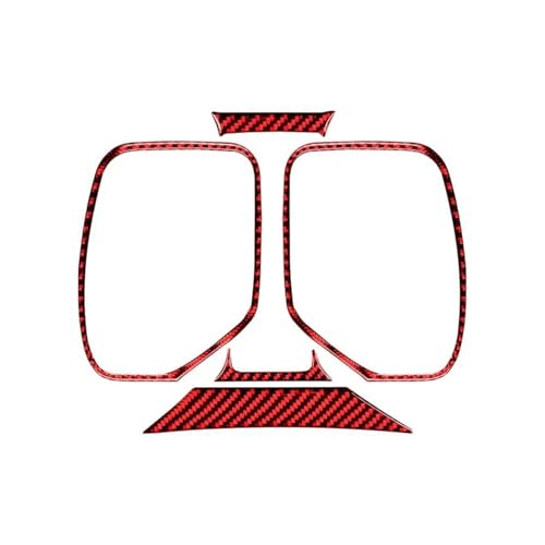 Für Camaro 2010 2011 2012 2013 2014 2015 Auto Tacho Rahmen Abdeckung Aufkleber Carbon Fiber Innen Panel Abdeckung Trim(Red Carbon) von ENEFCKCHRL