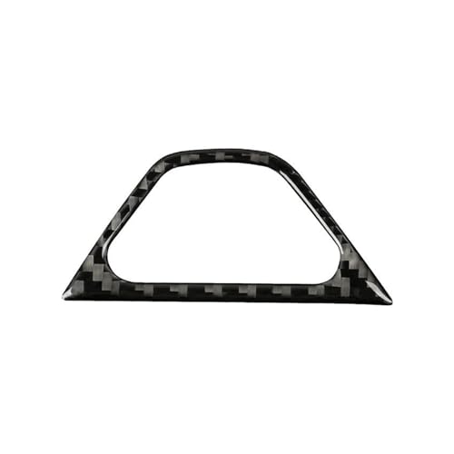 Für Camaro 2017-2022 Auto Warnung Licht Schalter Dekorative Rahmen Aufkleber Trim Abdeckung Carbon Fiber Innen Panel Abdeckung Trim(Black carbon fiber) von ENEFCKCHRL
