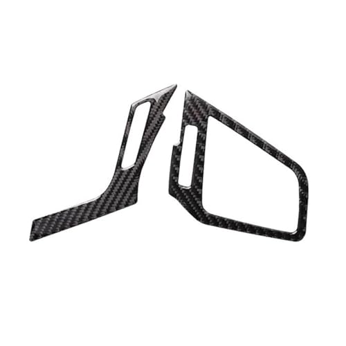 Für Civic 10th Gen 2016-2019 Auto Carbon Fiber Center Control Panel Dashboard/Seite Klimaanlage Outlet Abdeckung Trim Panel Abdeckung Trim(A) von ENEFCKCHRL