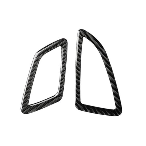 Für Civic 10th Gen 2016-2019 Auto Carbon Fiber Center Control Panel Dashboard/Seite Klimaanlage Outlet Abdeckung Trim Panel Abdeckung Trim(C) von ENEFCKCHRL