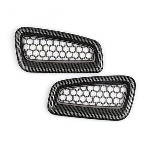 Für Civic 11th Für Gen 2022 Carbon Fiber Vorne Klimaanlage Outlet Vent Form Abdeckung Kappe Trim Panel Abdeckung Trim(Carbon Fiber) von ENEFCKCHRL