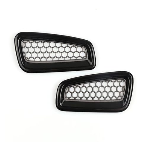 Für Civic 11th Für Gen 2022 Carbon Fiber Vorne Klimaanlage Outlet Vent Form Abdeckung Kappe Trim Panel Abdeckung Trim(Zwart) von ENEFCKCHRL