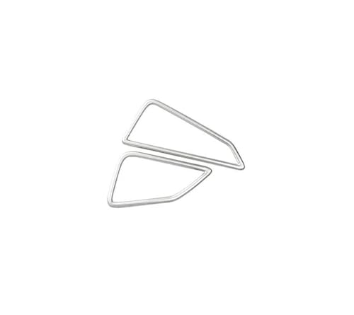 Für Corolla E210 2019-2024 Hybrid Auto Dashboard Klimaanlage Vent Outlet Trim Abdeckung Zubehör Panel Abdeckung Trim(Silver) von ENEFCKCHRL