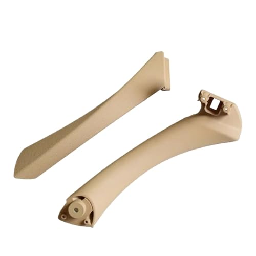 Für E90 E91 3 Für Serie Auto Innen Rechts Links Seite Innere Vordere Tür Panel Griff Pull Trim + Abdeckung Panel Abdeckung Trim(Beige-2pcs-Right) von ENEFCKCHRL