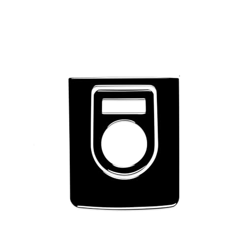 Für F-PACE X761 2016-2018 Klavier Schwarz Kunststoff Auto Innen Gangschaltung Panel Trim Aufkleber LHD RHD Panel Abdeckung Trim(Set) von ENEFCKCHRL