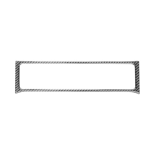 Für Für Mustang 2009-2014 Carbon Fiber Innen Auto Center Klimaanlage Outlet Dekor Rahmen Aufkleber Trim Abdeckung Panel Abdeckung Trim(Zwart) von ENEFCKCHRL